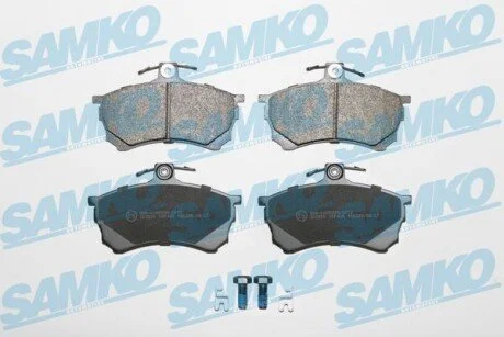 Гальмівні колодки, дискове гальмо (набір) SAMKO 5SP420