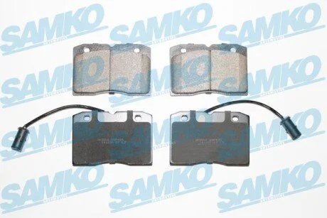 Колодки гальмівні дискові SAMKO 5SP425 (фото 1)