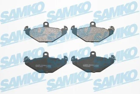 Гальмівні колодки, дискове гальмо (набір) SAMKO 5SP427