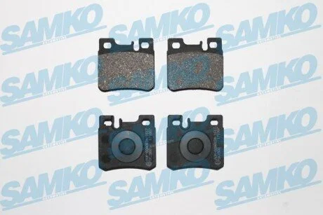 Гальмівні колодки, дискове гальмо (набір) SAMKO 5SP428