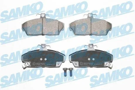 Гальмівні колодки, дискове гальмо (набір) SAMKO 5SP430