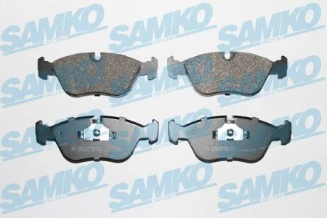 Гальмівні колодки, дискове гальмо (набір) SAMKO 5SP436