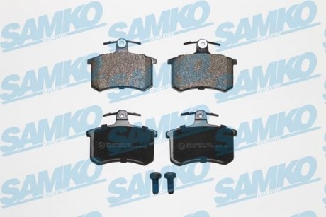 Гальмівні колодки, дискове гальмо (набір) SAMKO 5SP440