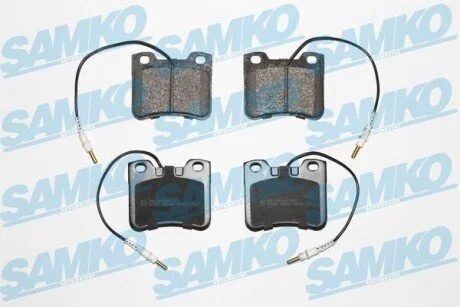 Гальмівні колодки, дискове гальмо (набір) SAMKO 5SP444