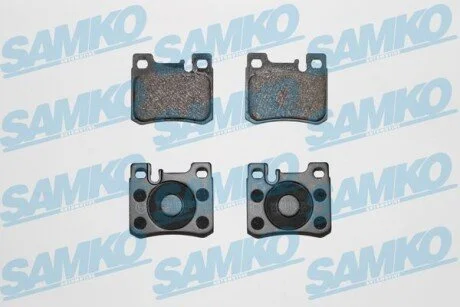Гальмівні колодки, дискове гальмо (набір) SAMKO 5SP485