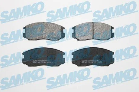 Гальмівні колодки, дискове гальмо (набір) SAMKO 5SP502