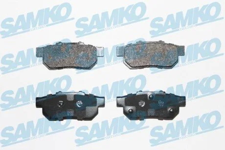 Гальмівні колодки, дискове гальмо (набір) SAMKO 5SP505