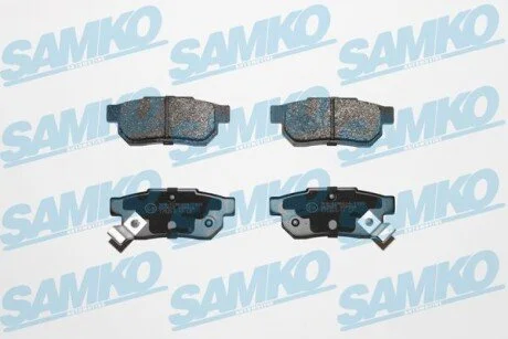 Гальмівні колодки, дискове гальмо (набір) SAMKO 5SP506