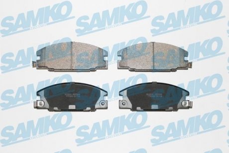 Гальмівні колодки, дискове гальмо (набір) SAMKO 5SP544