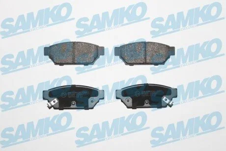 Гальмівні колодки, дискове гальмо (набір) SAMKO 5SP547