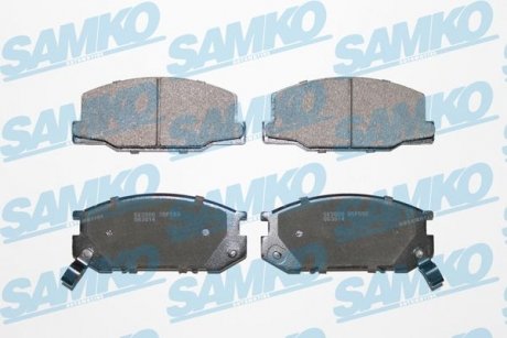 Гальмівні колодки, дискове гальмо (набір) SAMKO 5SP553 (фото 1)