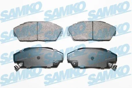Гальмівні колодки, дискове гальмо (набір) SAMKO 5SP555