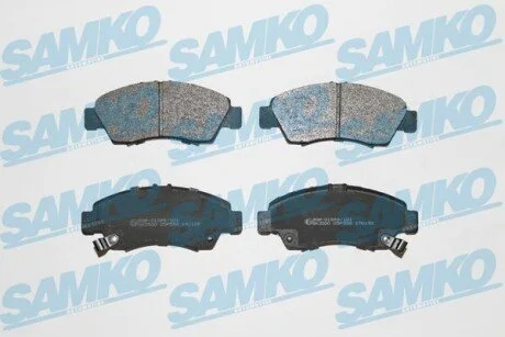 Гальмівні колодки, дискове гальмо (набір) SAMKO 5SP558