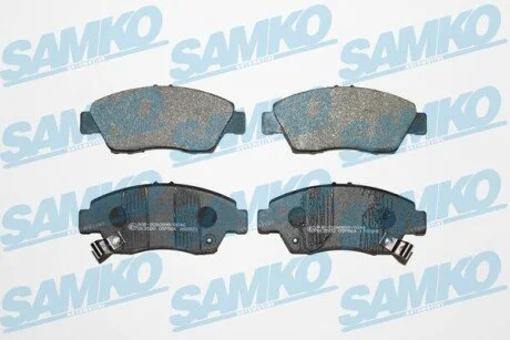 Гальмівні колодки, дискове гальмо (набір) SAMKO 5SP564