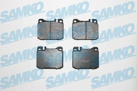 Гальмівні колодки, дискове гальмо (набір) SAMKO 5SP572