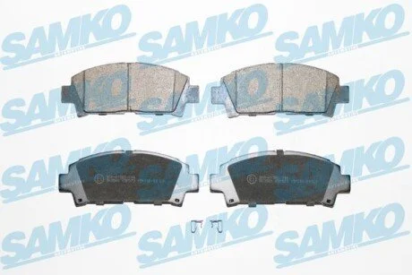 Гальмівні колодки, дискове гальмо (набір) SAMKO 5SP573
