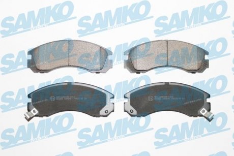 Гальмівні колодки, дискове гальмо (набір) SAMKO 5SP578
