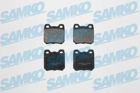 Гальмівні колодки, дискове гальмо (набір) SAMKO 5SP584