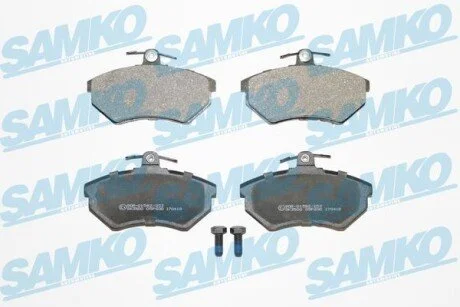 Гальмівні колодки, дискове гальмо (набір) SAMKO 5SP600
