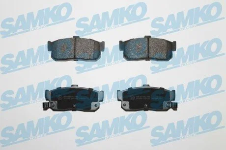 Гальмівні колодки, дискове гальмо (набір) SAMKO 5SP602