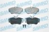 Колодки передние R15 SAMKO 5SP605 (фото 1)