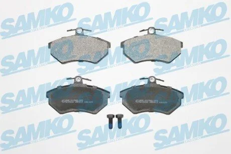 Гальмівні колодки, дискове гальмо (набір) SAMKO 5SP613