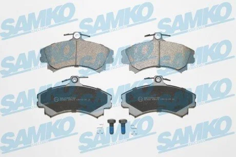 Гальмівні колодки, дискове гальмо (набір) SAMKO 5SP615