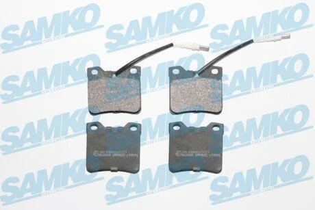 Гальмівні колодки, дискове гальмо (набір) SAMKO 5SP623