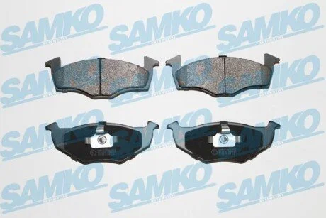 Гальмівні колодки, дискове гальмо (набір) SAMKO 5SP627