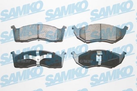 Гальмівні колодки передні SAMKO 5SP629 (фото 1)
