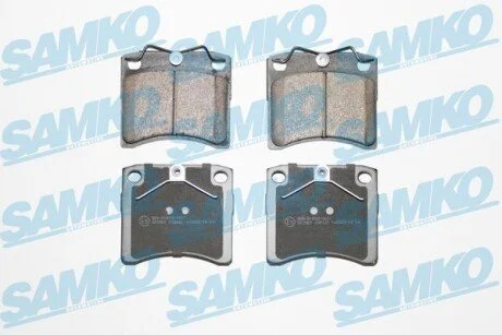 Гальмівні колодки, дискове гальмо (набір) SAMKO 5SP631