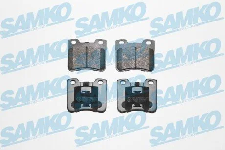 Гальмівні колодки, дискове гальмо (набір) SAMKO 5SP643