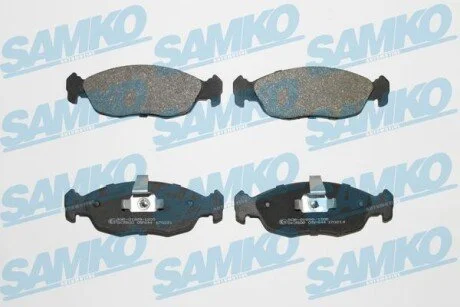 Гальмівні колодки, дискове гальмо (набір) SAMKO 5SP644