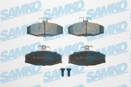 Гальмівні колодки, дискове гальмо (набір) SAMKO 5SP651