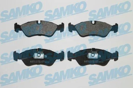 Гальмівні колодки, дискове гальмо (набір) SAMKO 5SP656