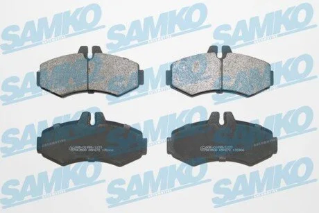 Гальмівні колодки, дискове гальмо (набір) SAMKO 5SP672