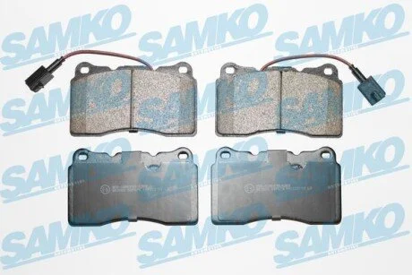 Гальмівні колодки, дискове гальмо (набір) SAMKO 5SP674