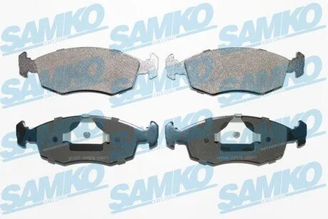 Гальмівні колодки, дискове гальмо (набір) SAMKO 5SP678