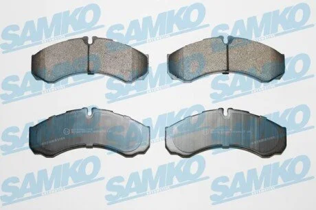 Гальмівні колодки, дискове гальмо (набір) SAMKO 5SP684