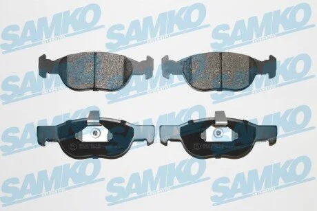 Гальмівні колодки, дискове гальмо (набір) SAMKO 5SP688