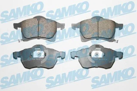 Гальмівні колодки, дискові (набір) SAMKO 5SP690
