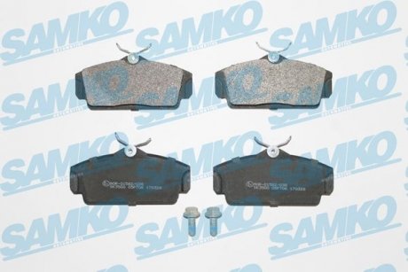 Гальмівні колодки, дискове гальмо (набір) SAMKO 5SP706