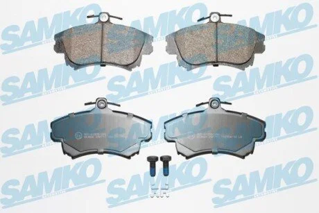 Гальмівні колодки, дискове гальмо (набір) SAMKO 5SP711