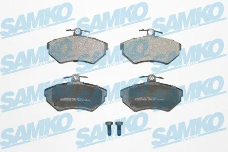 Гальмівні колодки, дискове гальмо (набір) SAMKO 5SP718