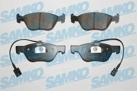 Гальмівні колодки, дискове гальмо (набір) SAMKO 5SP720