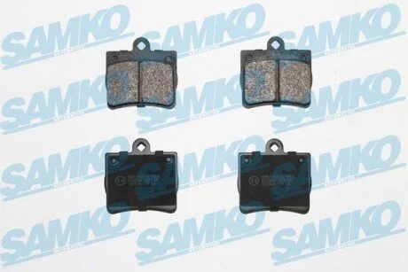 Гальмівні колодки, дискове гальмо (набір) SAMKO 5SP725