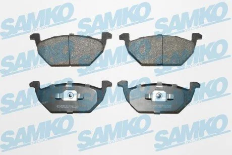 Гальмівні колодки, дискове гальмо (набір) SAMKO 5SP730