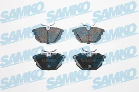 Гальмівні колодки, дискове гальмо (набір) SAMKO 5SP736