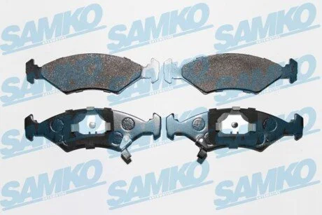 Гальмівні колодки, дискове гальмо (набір) SAMKO 5SP737