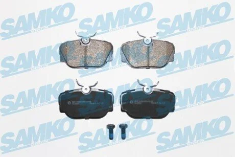 Гальмівні колодки, дискове гальмо (набір) SAMKO 5SP739
